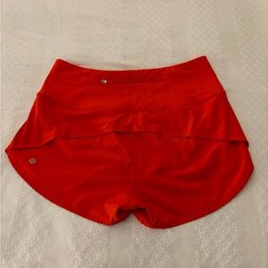 Lululemon High rise speed up short 2.5 inch